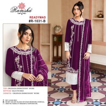R-1031 Nx By Ramsha Designer Readymade Eid Special Salwar Kameez Collection
